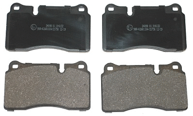 Brake Pad Set, disc brake (NP2745)