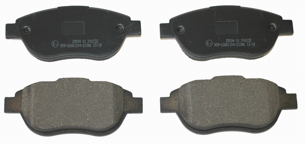 Brake Pad Set, disc brake (NP2545)