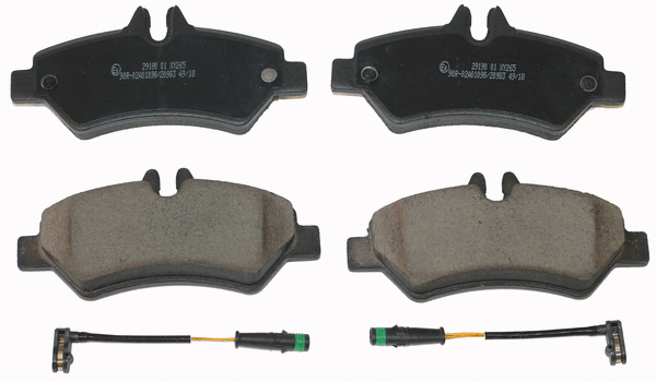 Brake Pad Set, disc brake (NP2179)