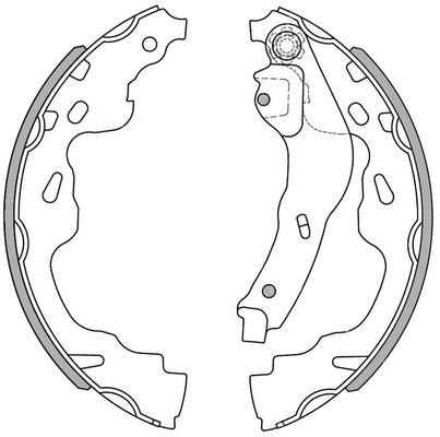 Brake Shoe Set (NS4008)