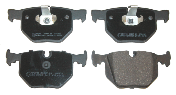 Brake Pad Set, disc brake (NP2941)