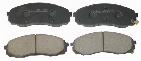 Brake Pad Set, disc brake (NP2528)