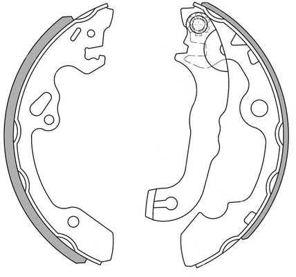 Brake Shoe Set (NS4004)