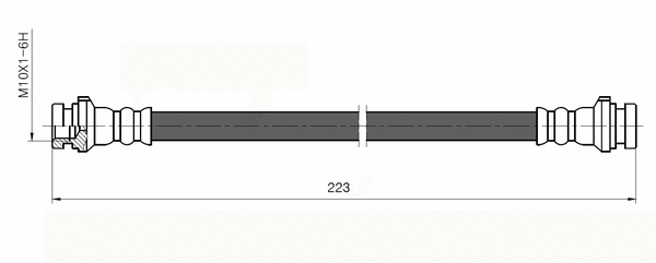 Brake Hose (NBH6028)