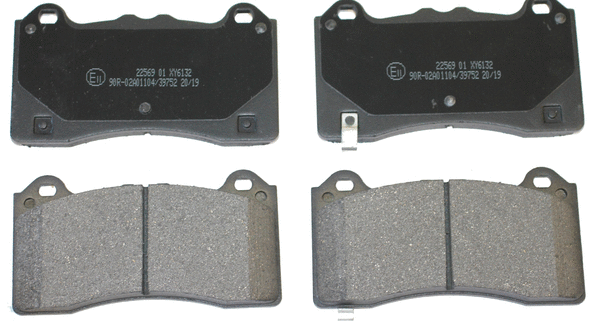 Brake Pad Set, disc brake (NP2888)