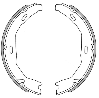 Brake Shoe Set (NS4091)