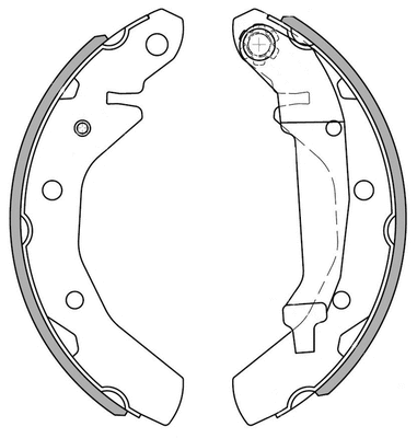 Brake Shoe Set (NS4054)