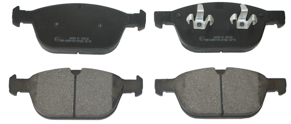 Brake Pad Set, disc brake (NP2844)