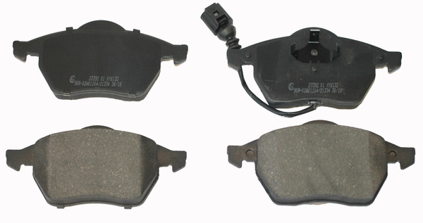 Brake Pad Set, disc brake (NP2051)