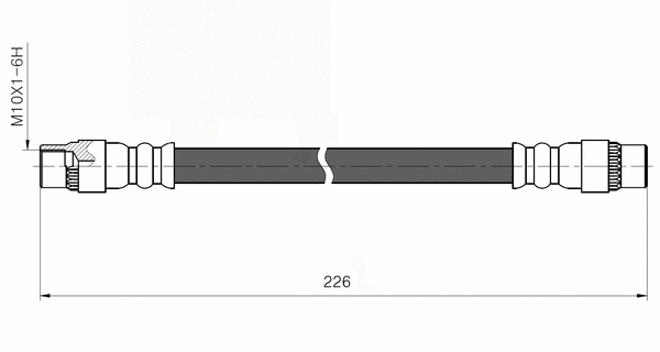 Brake Hose (NBH6007)