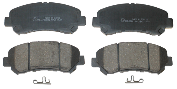 Brake Pad Set, disc brake (NP2834)