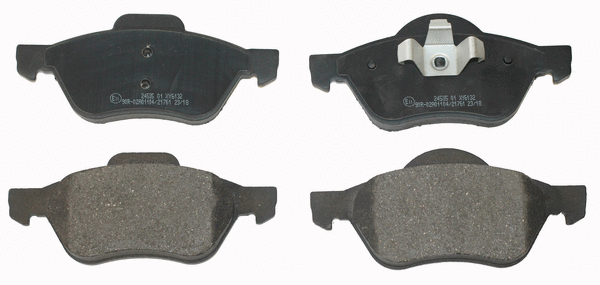 Brake Pad Set, disc brake (NP2510)