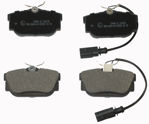 Brake Pad Set, disc brake (NP2608)
