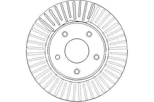 Brake Disc (NBD1867)