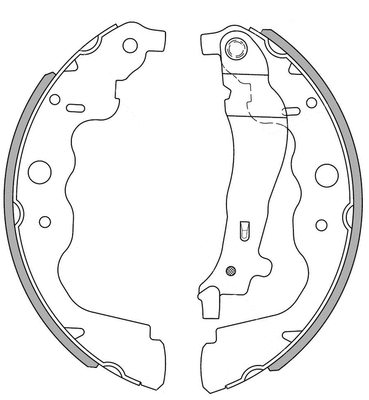 Brake Shoe Set (NS4094)
