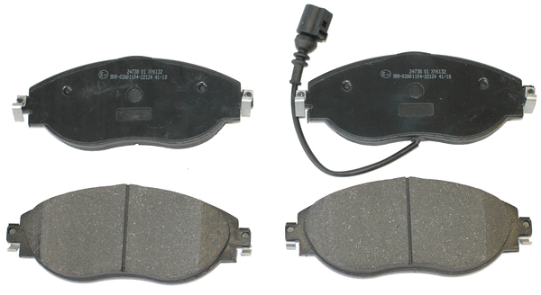 Brake Pad Set, disc brake (NP2684)