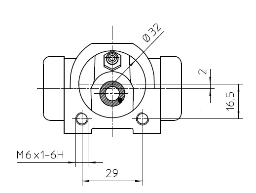 Wheel Brake Cylinder (NWC5009)