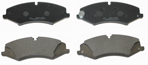 Brake Pad Set, disc brake (NP2537)