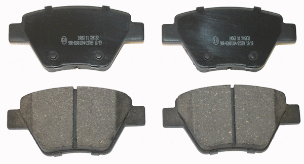 Brake Pad Set, disc brake (NP2524)
