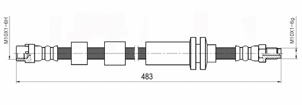 Brake Hose (NBH6095)