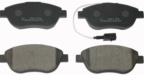 Brake Pad Set, disc brake (NP2208)