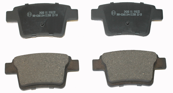 Brake Pad Set, disc brake (NP2156)