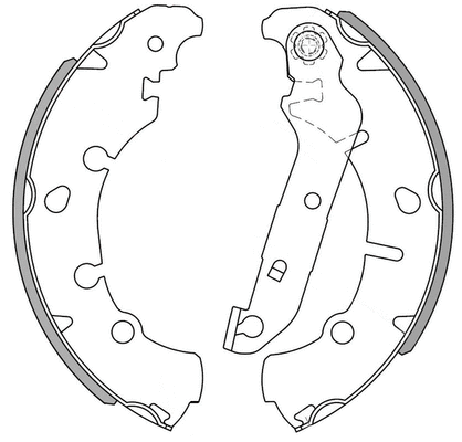 Brake Shoe Set (NS4006)