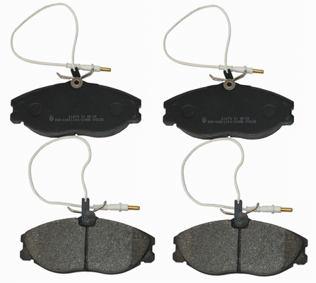 Brake Pad Set, disc brake (NP2085)