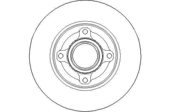 Brake Disc (NBD1642)