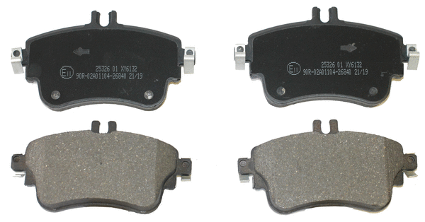 Brake Pad Set, disc brake (NP2716)