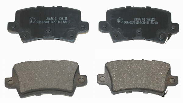 Brake Pad Set, disc brake (NP2166)
