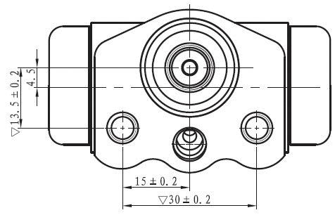 Wheel Brake Cylinder (NWC5092)