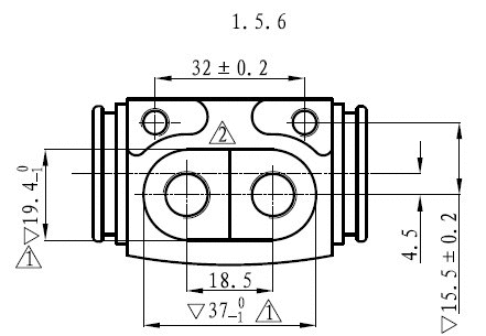 Wheel Brake Cylinder (NWC5040)