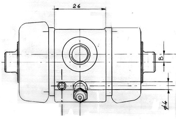 Wheel Brake Cylinder (NWC5083)