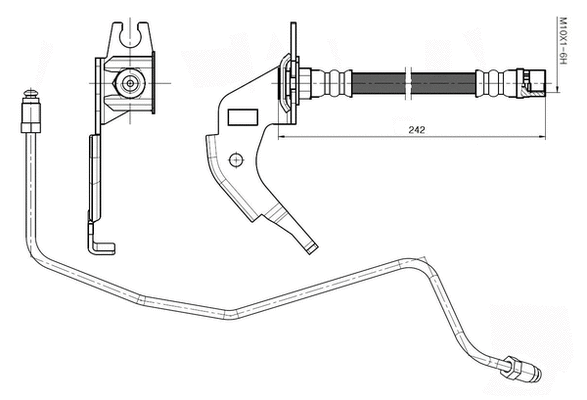 Brake Hose (NBH6071)