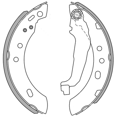 Brake Shoe Set (NS4045)