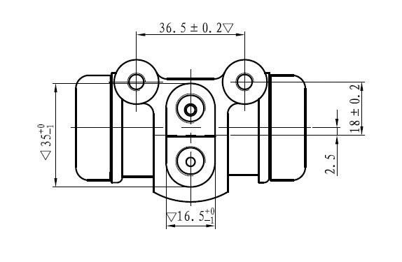 Wheel Brake Cylinder (NWC5003)