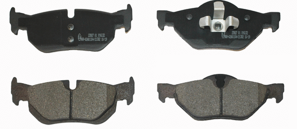 Brake Pad Set, disc brake (NP2077)