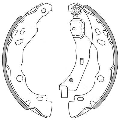 Brake Shoe Set (NS4082)