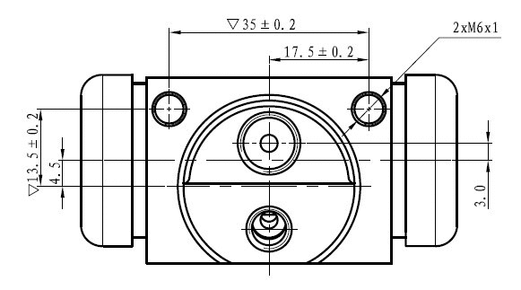 Wheel Brake Cylinder (NWC5029)