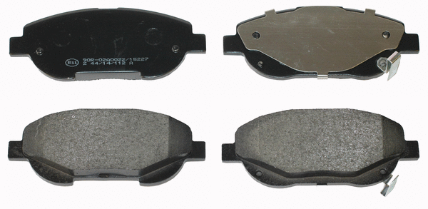 Brake Pad Set, disc brake (NP2560)