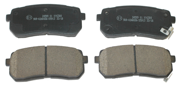 Brake Pad Set, disc brake (NP2772)