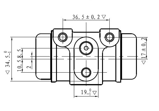 Wheel Brake Cylinder (NWC5016)