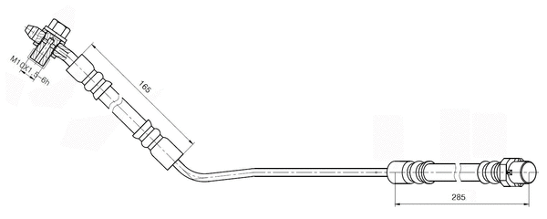 Brake Hose (NBH6017)