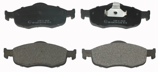 Brake Pad Set, disc brake (NP2162)