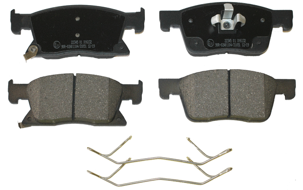 Brake Pad Set, disc brake (NP2776)