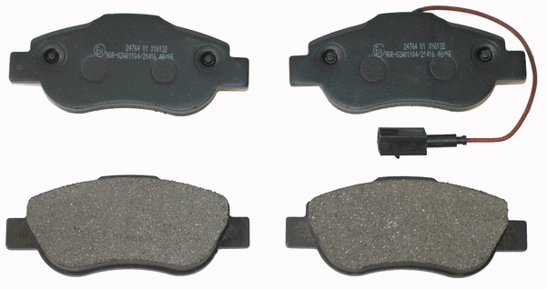 Brake Pad Set, disc brake (NP2551)