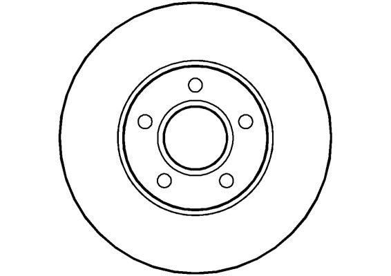 Brake Disc (NBD1258)