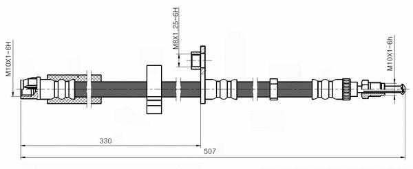 Brake Hose (NBH6096)