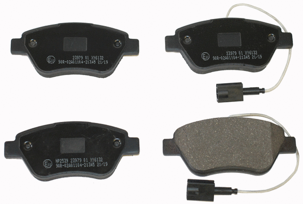 Brake Pad Set, disc brake (NP2539)